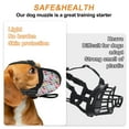 thumbnail image 5 of Unique Bargains Muzzle for Small Dog Bite-proof Breathable Mesh Design Small Dog Muzzle Adjustable Straps XS Color Variations, 5 of 7