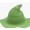 Green, variant on NIUBWJL Women's Wool Witch Hat Wide Brim Spire Knitted Cap for Halloween Party Decor