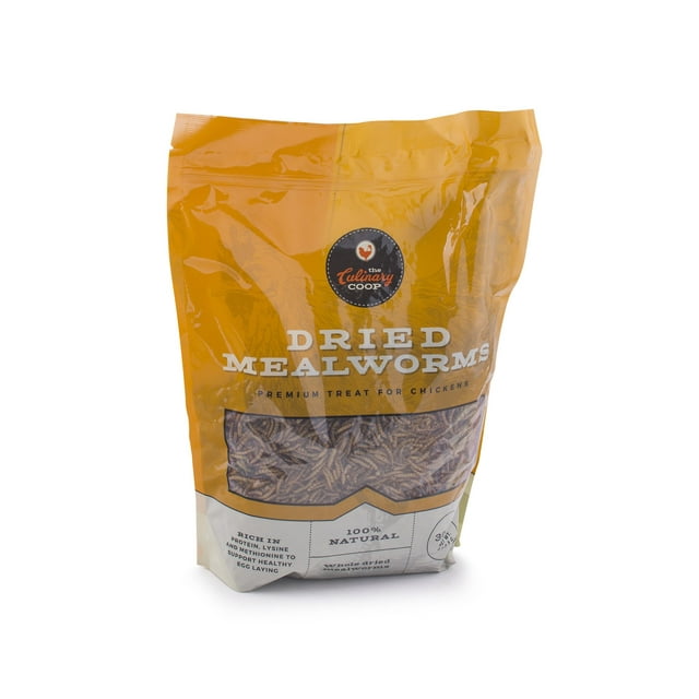 Snacks para Pollos Mealworms de Fluker, Alta Proteína 850g
