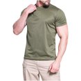thumbnail image 2 of pstuiky camisetas de hombre, Camiseta de verano para hombre, transpirable, cómoda, de camuflaje, de manga corta y cuello redondo. camisetas de hombre xxxl, 2 of 3