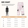 thumbnail image 4 of Lsque Cute Panda Print Women's Pajama Pants, Lounge Pant - Comfortable Home Wear,Elastic Waistband, Stylish Design-Medium, 4 of 9