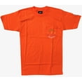 thumbnail image 2 of Carrots By Anwar Carrots Men's Circle Logo Pocket Tee T-Shirt in Orange (Small, Orange), 2 of 3