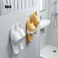 thumbnail image 1 of Bathroom Slipper Rack Bathroom Shoe Drying Rack Wall-Mounted Umbrella Shelf For Behind The Door, 1 of 6