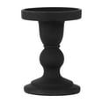 thumbnail image 2 of 2x Portavelas de pilar negro de vidrio Soporte de vela Candelabro Festival Boda Velas Cena Decoración de escritorio Adornos Altura 114 cm 136 cm Macarena Portavelas de pilar, 2 of 8