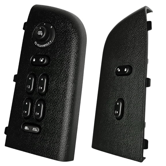 2004-2008 Ford F-150 Master Window Switch & Front Passenger Black Assembly