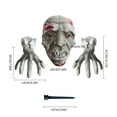 thumbnail image 3 of Piquets de Pelouse de Cour Zombie Effrayants Squelette Accessoire Décorations d'Halloween Vert, 3 of 6