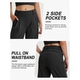 thumbnail image 4 of Pantalones anchos Libin, vestido de trabajo para mujer, negro, talla XS, 4 of 8