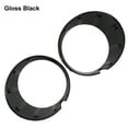 thumbnail image 3 of 2 Pcs Anneau de Garniture de Feu avant Chromé/noir pour Mini Cooper R56 R55 R57 51117248791 51117248792 Accessoires de Voiture, 3 of 6