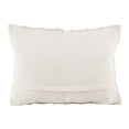 thumbnail image 2 of SARO 605.T1420B 14 x 20 in. Rectangle Smocked Design Cotton Down Filled Throw Pillow  Taupe, 2 of 5