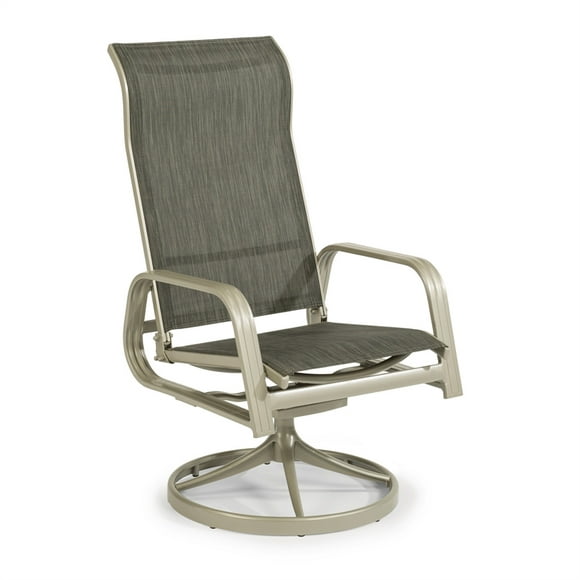 Homestyles Captiva Chaise à Bascule Pivotante en Aluminium en Gris