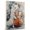 American Eskimo, variant on Barbet Dog Stretched Canvas Size 8x12 – Funny Barbet Dog Canvas Wall Decor, Funny Dog Wall Art for Cello Room