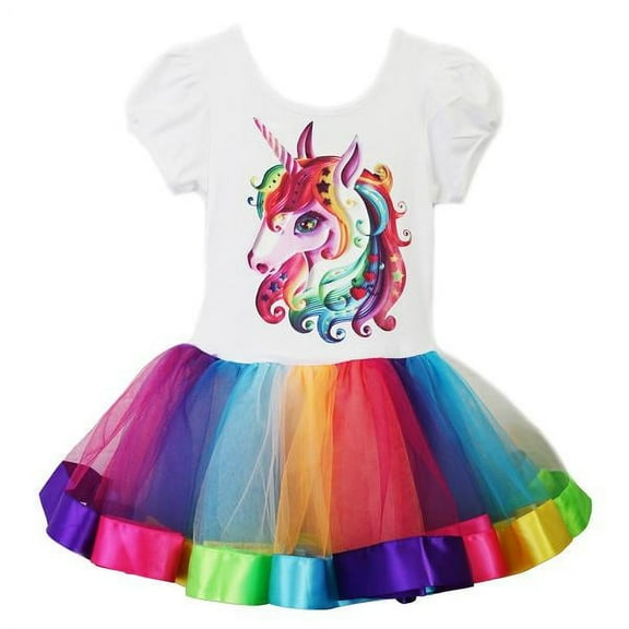 Wenchoice Unicorn Rainbow Ballet Dress S(1-2Y)