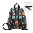 thumbnail image 5 of FORMRS School Backpack with Front Zippered Pocket 12" Student Travel Daypack, Cute Dinosaur, 5 of 6