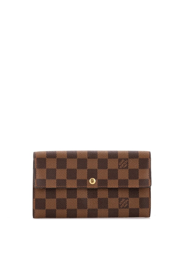 Pre-Owned Louis Vuitton Sarah Wallet Damier By Rebag