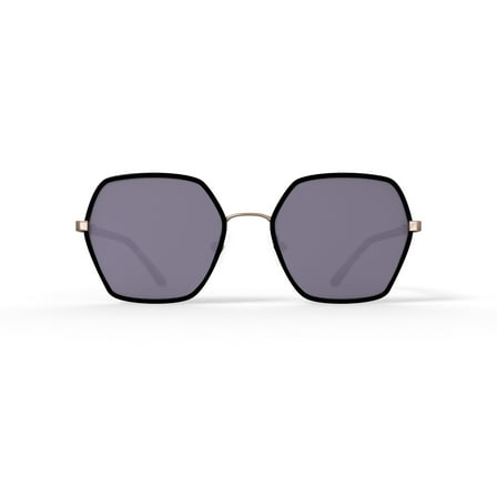 Calvin Klein Ladies Rx'able Sunglass, CK21131S, Black, 56-20-140, with Case