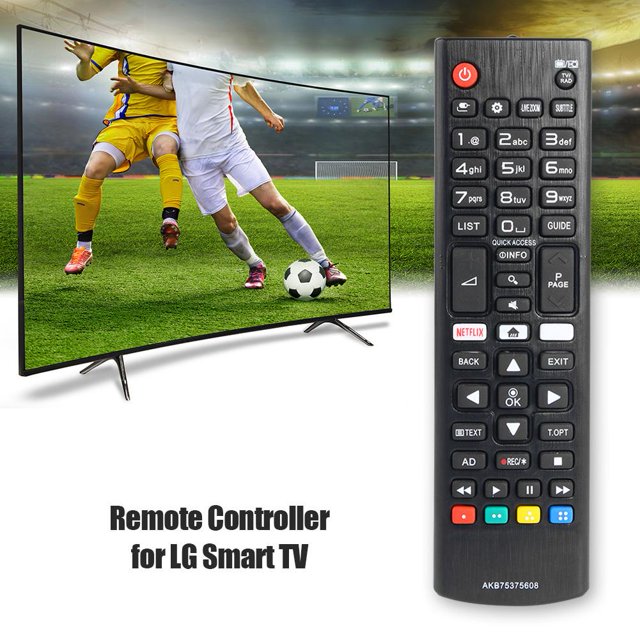 3 uds Control remoto para reemplazo de televisión inteligente LG AKB75375608 LCD