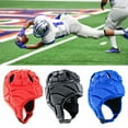 thumbnail image 1 of Neinkie Soccer Football Goalkeeper Helmet Rugby Scrum Cap Headguard Roller Hat Protector Kids Adult Thick EVA Goalie Head Protector Cap, 1 of 8