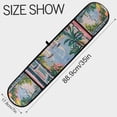 thumbnail image 3 of Yayeee Double Oven Mitt Kitchen Heat Resistant Baking 35" x7" Quilted Glove, Floral Seaside, 3 of 6