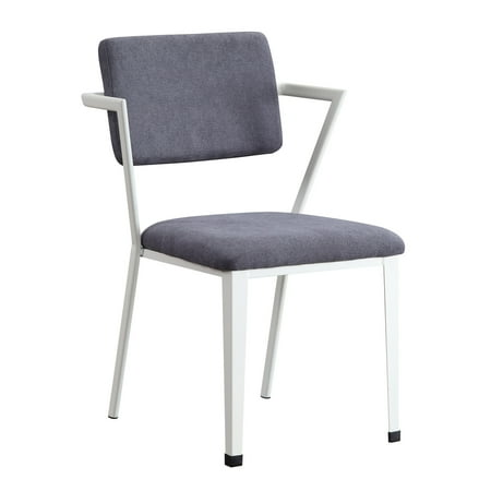 gray amp white office chair product