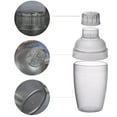 thumbnail image 3 of Resin Beverage Shaker Mixer with Measuring Tool 4 Sizes , Clear, 530ml, 3 of 8