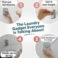 thumbnail image 6 of GorillaLine Max - Retractable Clothesline Indoor Outdoor Clothes Line - Heavy Duty Clothes Drying Laundry Line - Wall Mounted Drying Rack - Air Dry Clothing - Max Tighten with GorillaGrip, 6 of 9