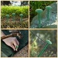 thumbnail image 2 of Masteelf Durable Plastic Ground Stakes for Outdoor Use Green Garden Spikes with Super Toughness 150pcs, 2 of 8
