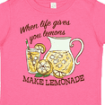 thumbnail image 4 of Inktastic When Life Gives You Lemons, Make Lemonade Boys or Girls Toddler T-Shirt, 4 of 5