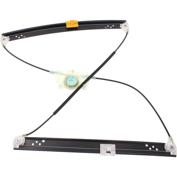 Window Regulator Compatible For 2003-2006, 2008-2010 Porsche Cayenne Front, Right Passenger Power