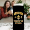 thumbnail image 5 of Mardi Gras Party Supplies Mardi Gras Throw Me Beads 24-Pack Ultra Slim Can Drink Thermocoolers, 5 of 8