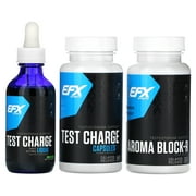 EFX Sports Test Charge, Testosterone Support Kit, 1 Kit