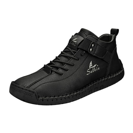 

Eudgs Couple‘s ’Men s New PU Leather Casual Shoes Trend Men s Boots Short Boots Ankle Boots Rain Boots Men Knee Men Men Casual Leather Boots Shoe Mens Leather Boots Rain Rubbers Tall Boot Wide Calf