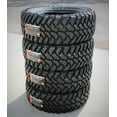 Set of 4 (FOUR) Cosmo Mud Kicker LT 33X12.50R20 Load F (12 Ply) MT M/T