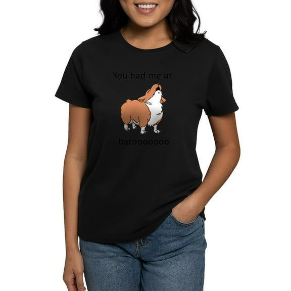 CafePress - Baroo T Shirt - Women's Traditional Fit Dark T-Shirt