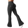 thumbnail image 1 of Leggins YEOREO Flare con bolsillos para mujer Brittany Black XXL, 1 of 5