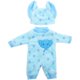 thumbnail image 1 of 1 juego de disfraz reutilizable para muñecas de 18 pulgadas, adorable pijama de felpa resistente al desgaste, ropa bonita para muñecas, disfraz compacto para muñecas, 1 of 8