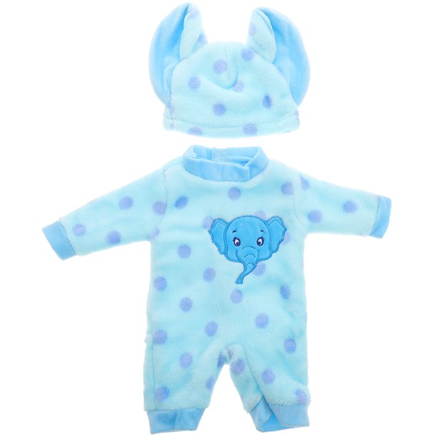 1 juego de disfraz reutilizable para muñecas de 18 pulgadas, adorable pijama de felpa resistente al desgaste, ropa bonita para muñecas, disfraz compacto para muñecas