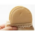 thumbnail image 3 of Open Five Toes Socks Forefoot Pads Anti Slip Peep Toe Half Socks Lace Toe Topper Invisible Half Socks for High Heels/Flat Shoes/Casual Shoes/sandals, 3 of 6