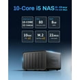 thumbnail image 2 of TERRAMASTER F6-424 Max Stockage NAS - 6Bay Core i5 1235U 10 Cœurs 12-Threads, 8 Go DDR5 RAM, Double Ports 10GB, Stockage Intégré au Réseau Performance de Pointe pour Entreprise (Sans Disque), 2 of 5