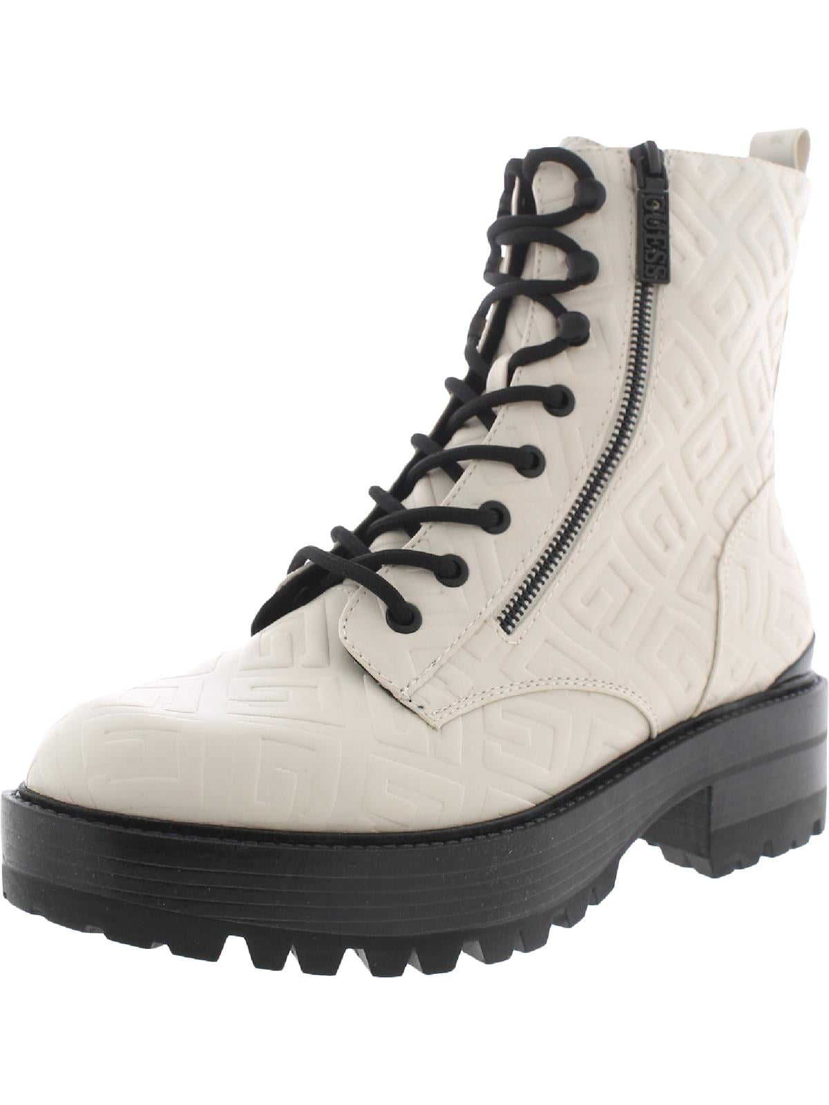 guess lace up boots