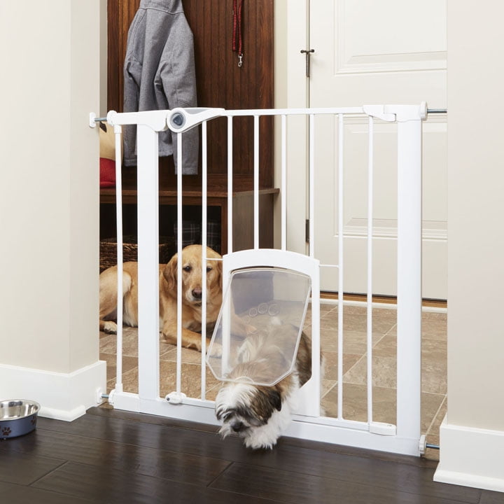 North States MyPet Petgate Passage Pressure Mount Dog Gate, 29.8"38