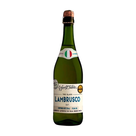 Vino Blanco World Table Lambrusco de 750 ml