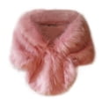 thumbnail image 5 of FNNMNNR Women Faux Fox Fur Shawl Stole Wrap Shrug Scarf, 5 of 7