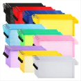 thumbnail image 1 of Paquete de 40 Bolsas de con Cremallera de 10 Colores, Coloridas Bolsas de Viaje Multiusos para Suministros de Oficina y Viajes, 1 of 5