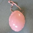 thumbnail image 4 of 1Pcs Santa Big Belly Inflatable,Santa Belly Costume, Santa Beer Belly With Mini Inflator Inflatable Belly Cosplay Props Pregnant Woman Fake Belly,Fake Belly For Christmas Cosplay Costume,(Pink), 4 of 7