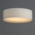 thumbnail image 5 of Maxim Prime 16" Wide Modern Oatmeal Linen Drum LED Ceiling Light, 5 of 5