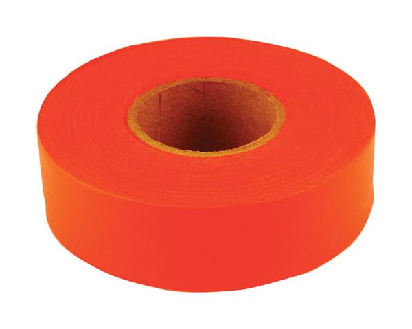 C.H Hanson  150 ft W Polyvinyl  Flagging Tape  Fluorescent Orange L x 1.2 in 
