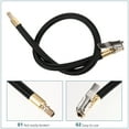 thumbnail image 3 of Car Air Pump Compressor Attachments Tire Inflator Extension Adapter High Pressure Rubber Steel, 3 of 6