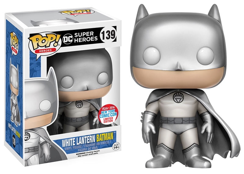 Funko POP White Lantern Batman NYCC 