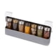 thumbnail image 5 of Luz de noche,Organizador de especias para debajo del estante, caj贸n extra铆ble, almacenamiento para gabinete, autoadhesivo, montado en la pared, organizador de especias, estante para almacenamiento de, 5 of 6