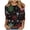 A04 Black, variant on bnaln Christmas Sweatshirts for Women Christmas Jumpers Dressy Casual 3/4 Sleeve Tops Xmas Tree Red Wine Glass Graphic Tees Loose Fit Tshirt Trendy Holiday Tunic Blouse